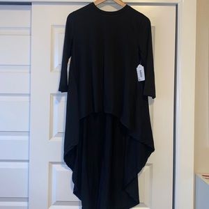 KAMA black high low top